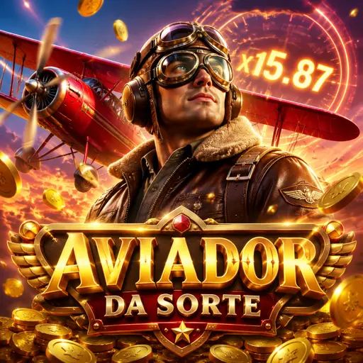 Capa do Aviator com o avião vermelho subindo a curva do multiplicador